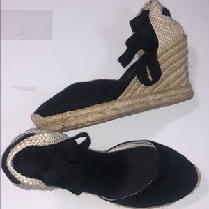 Soludos Espadrilles lace up  wedges
